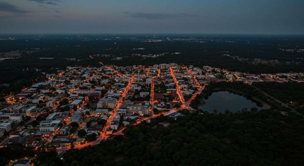 ドナルド・トランプ前大統領が演説する姿。背後には日章旗と太極旗が絡み合い、慰安婦問題や歴史認識に起因する日韓関係の複雑さ、および米韓首脳会談における国際的な緊張状態を象徴的に表現。報道写真のようなリアリズムで、国際情勢の厳しさを伝える一枚。