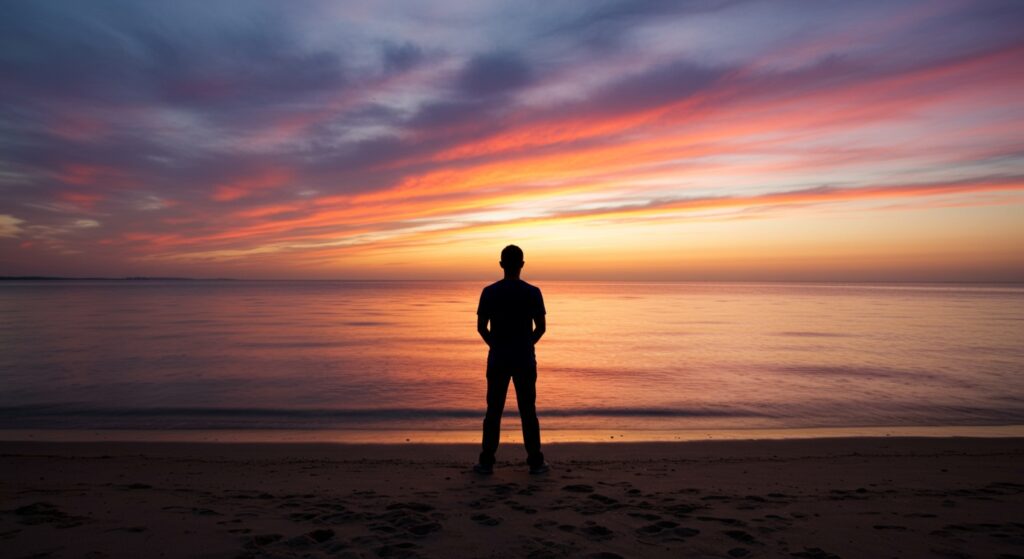 アフリカの広大な大地に文化的分断を示す深い亀裂が走り、熱い煙が立ち上る。異なる肌の色の二つの手が理解と協力を求めゆっくりと伸び、希望の光に照らされている。JICAアフリカの国際協力における課題の深刻さと、それを乗り越えようとする強い意志を象徴する。