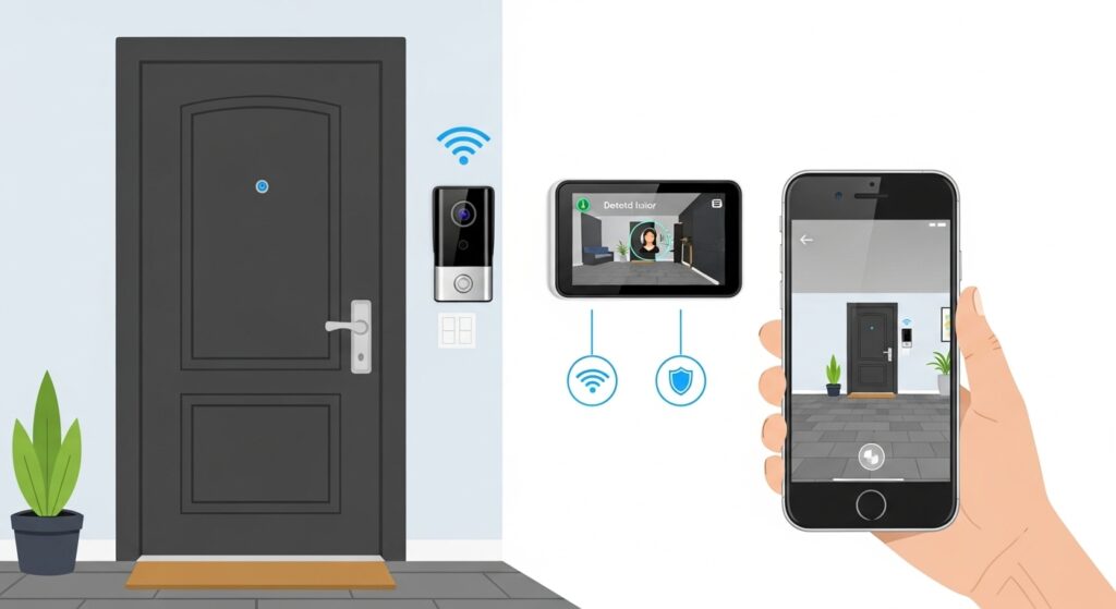 SwitchBotスマートドアホンの製品画像