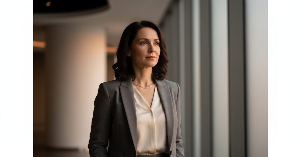 膳場貴子アナウンサーの知的なポートレート