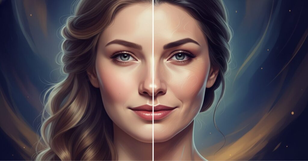 女優・松本まりかの正面顔ポートレート