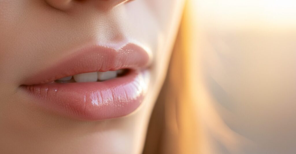 桜田ひよりのぷるぷるでセクシーな唇