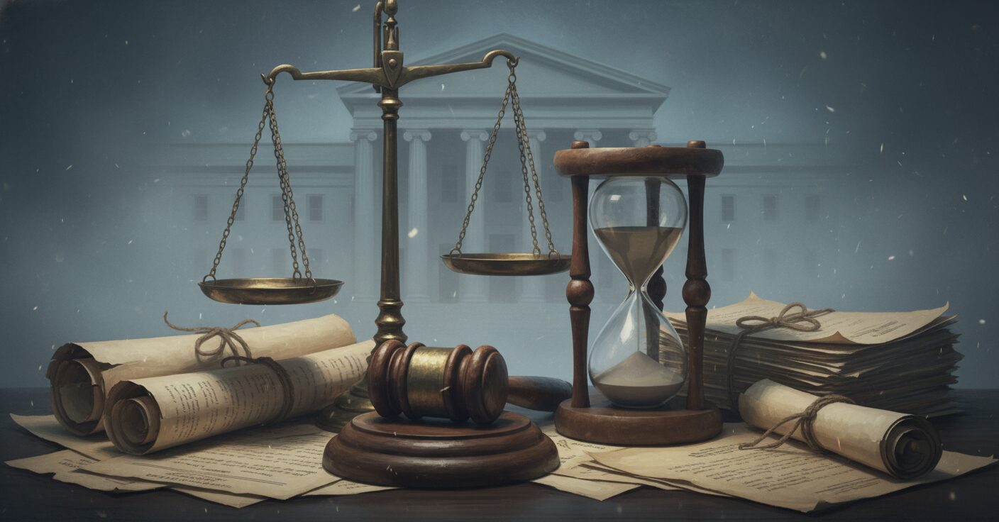 袴田巌さんの再審無罪判決と日本の司法の公正性を問うシンボル画像