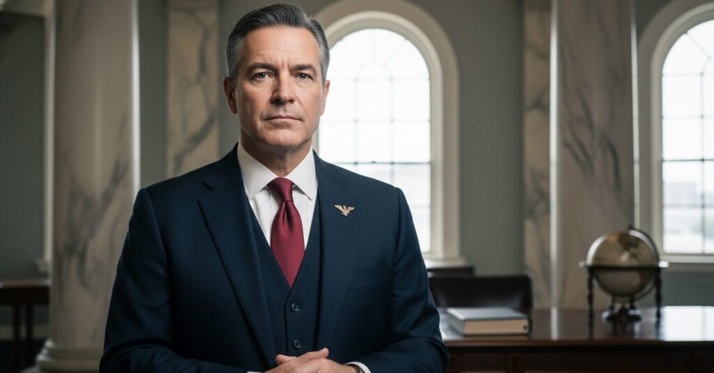 金子恭之氏の経歴、政策、評判を解説するブログ記事のアイキャッチ画像