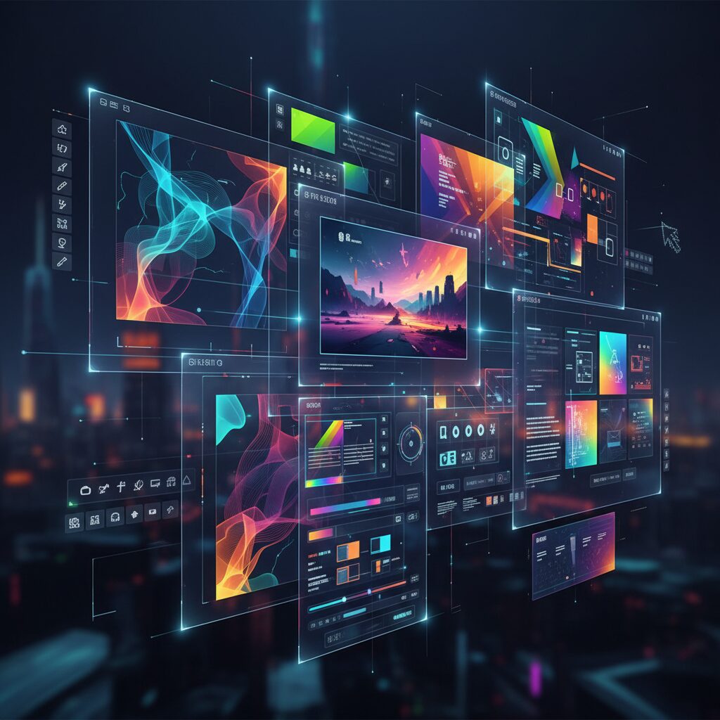 Affinity Studioのロゴと統合されたデザインツールのイメージ