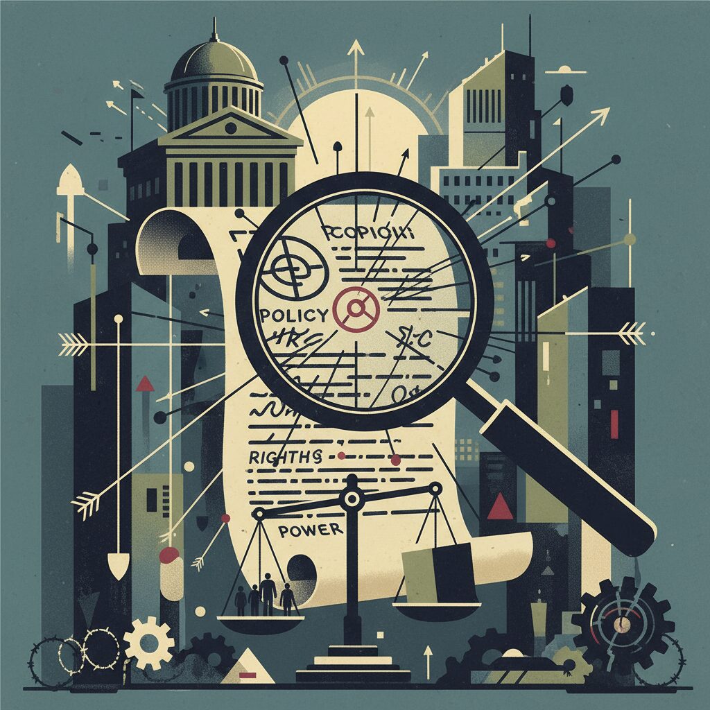 高市首相の森友問題再調査拒否と世論の反応を示すイラスト