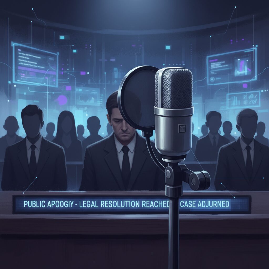 立花孝志氏が元兵庫県議の死去を巡る発言を訂正・謝罪するニュースを表すイメージ