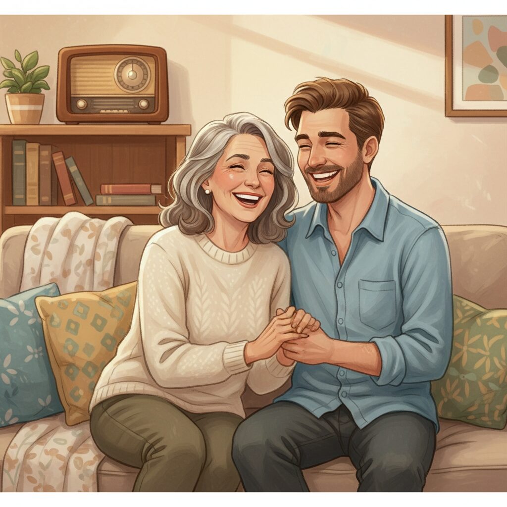 山田裕貴さんとお母さんが笑顔で語り合う、温かい家庭の風景