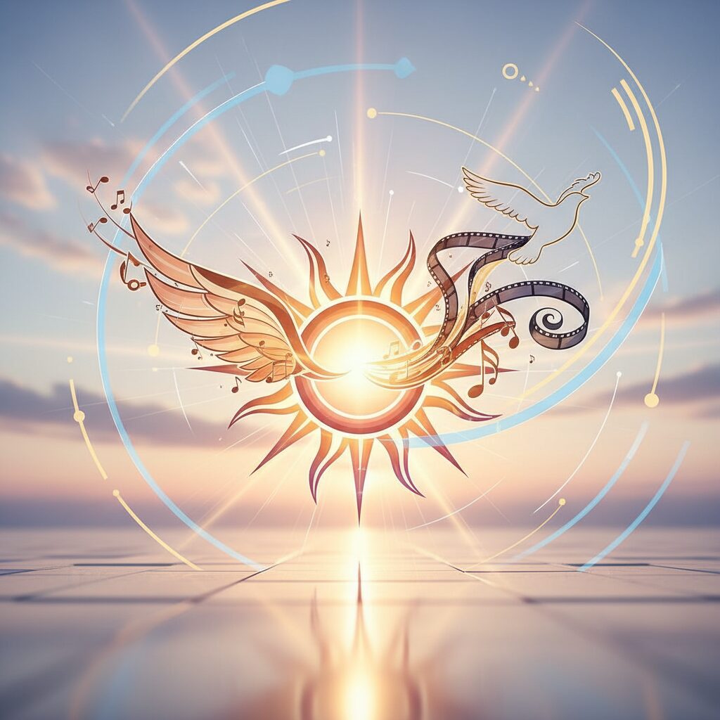 新会社「MMsun」を設立し、新たなキャリアをスタートさせた松岡昌宏の未来を象徴するイメージ