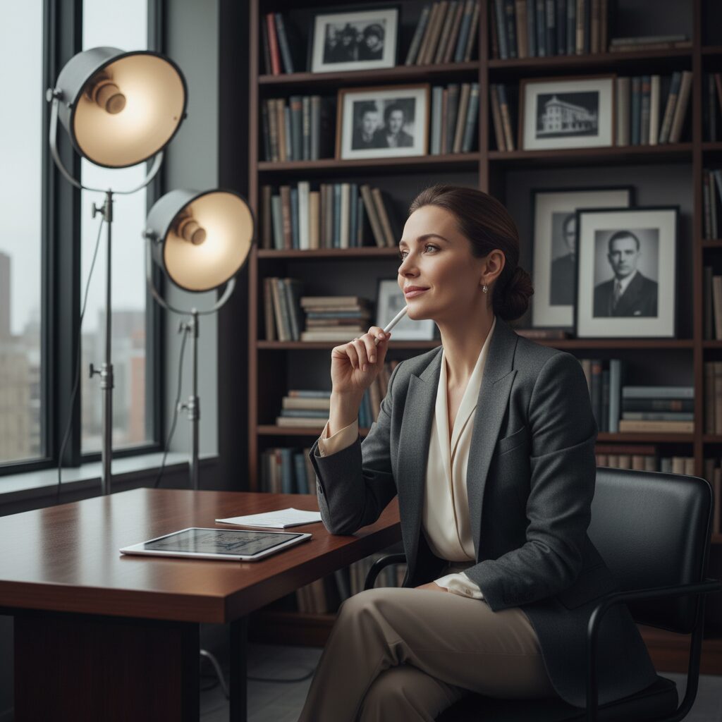 知的な雰囲気の女性アナウンサーが考える結婚とキャリア