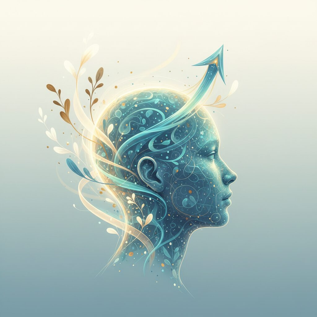 小島可奈子さんが犬に顔を噛まれ、30針を縫う大怪我から回復する様子を象徴するイメージ。