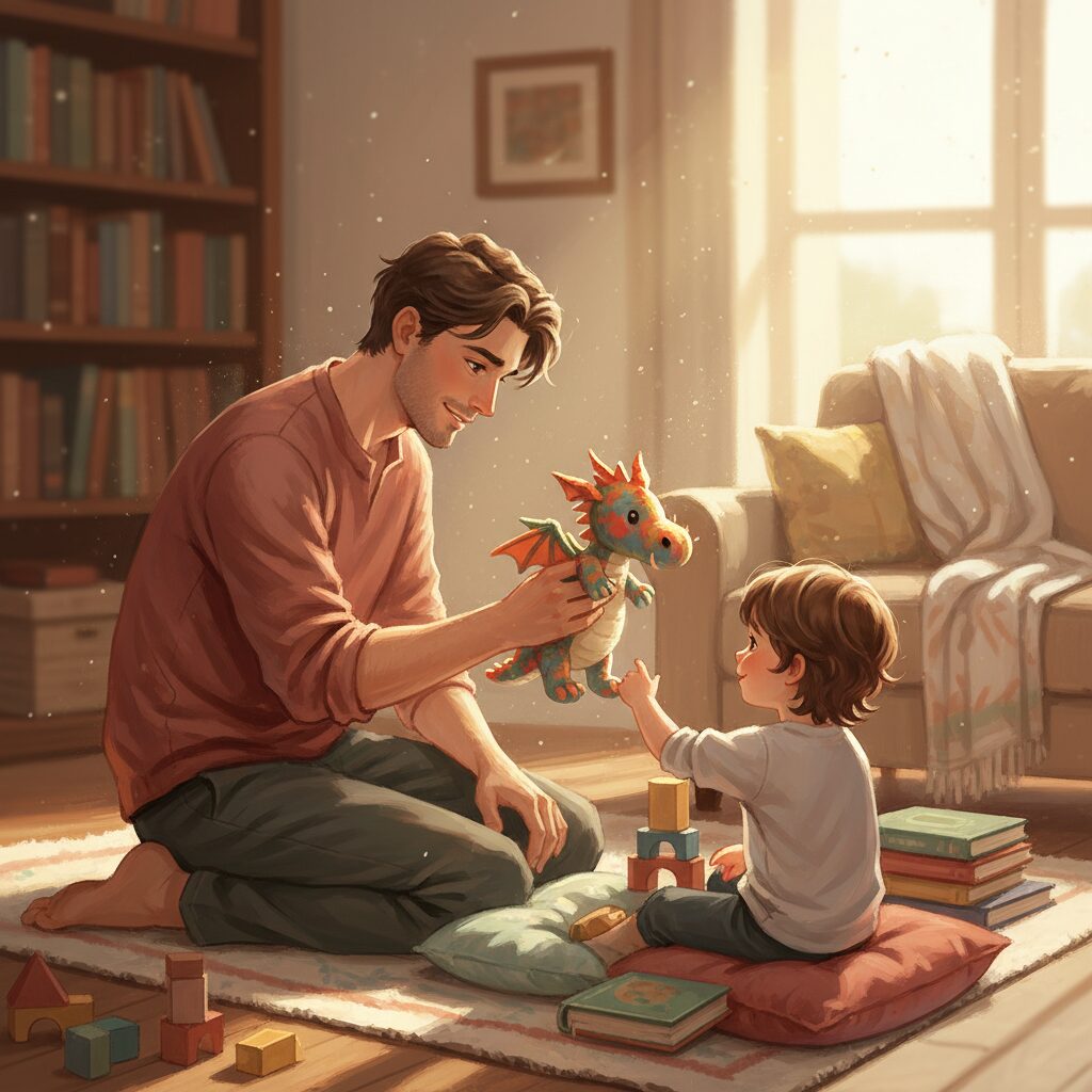 チョコプラ長田庄平さんの息子さんとの育児シーン、温かい家庭の雰囲気