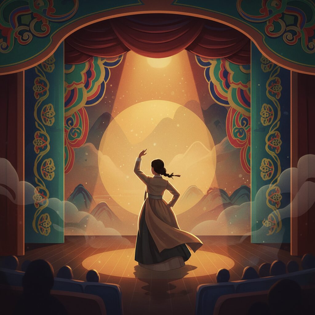 女優キムラ緑子が韓国文化とどう関わっているかを探るイメージ