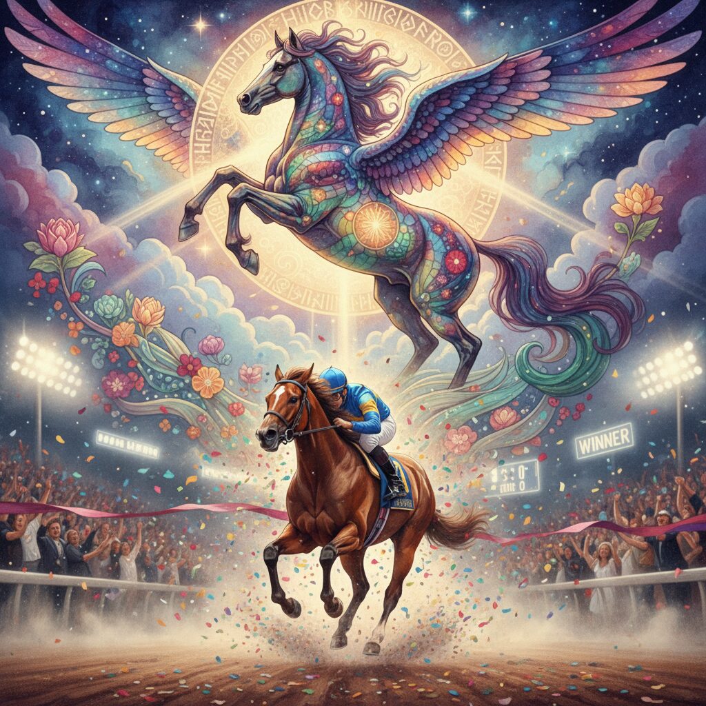 園田金盃を制した競走馬オディロンと、画家オディロン・ルドンの色彩豊かな幻想絵画