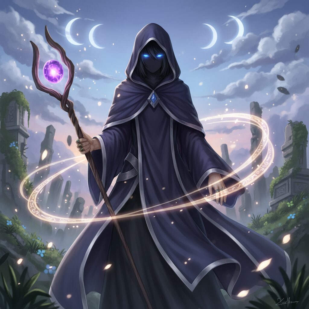 金色のガッシュ!!2に登場する謎のキャラクター、ガッシュ・ファーンのイメージ。