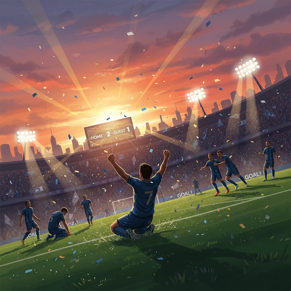 カターレ富山 亀田歩夢選手がJ2残留を決めた劇的なゴールシーン