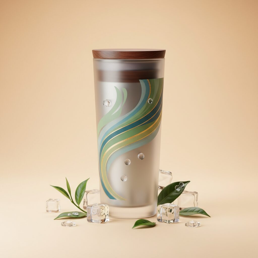 午後の紅茶の限定タンブラー、キャンペーンとカスタマイズイベントのイメージ