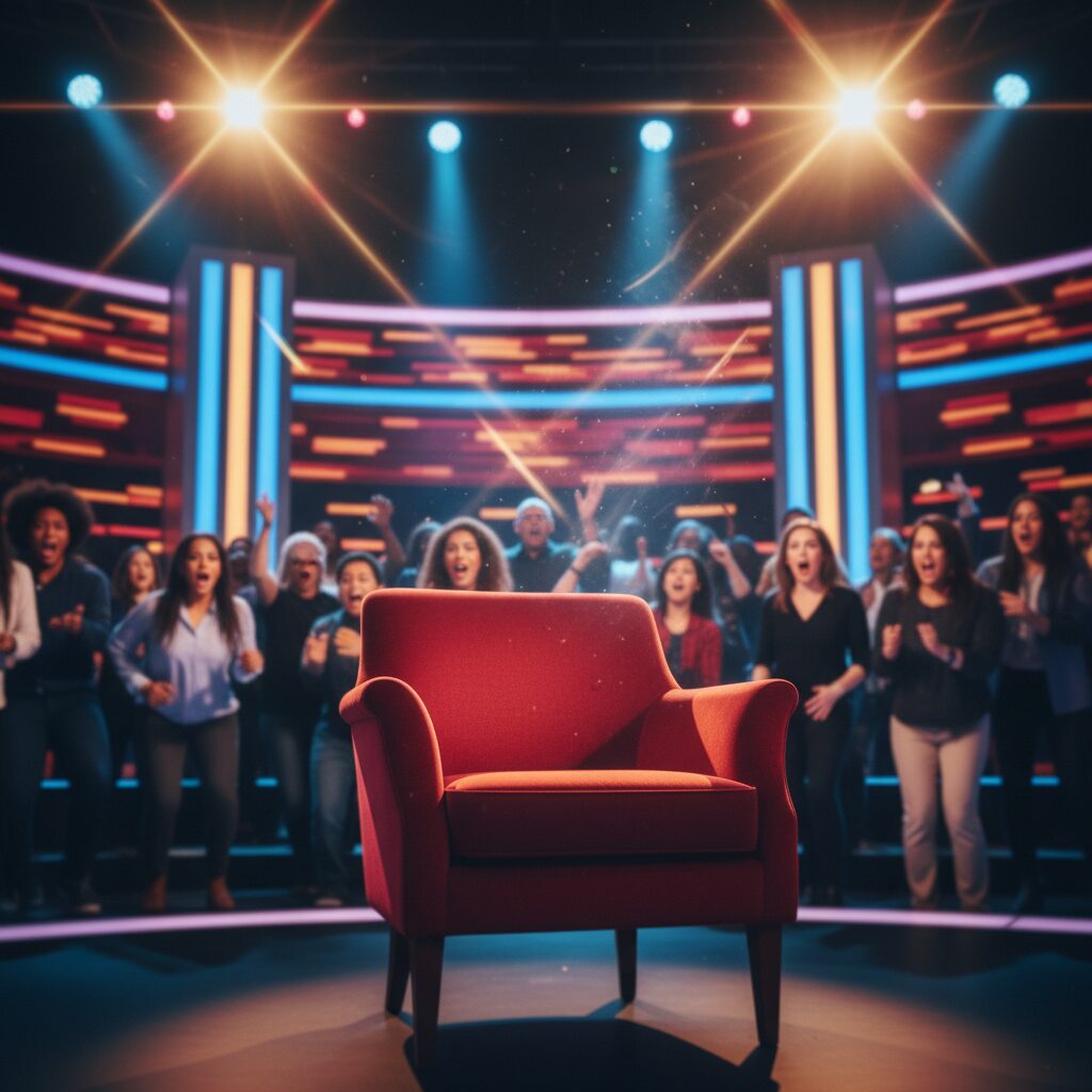 ヒルナンデスのスタジオで空になった出演者の席と驚く共演者