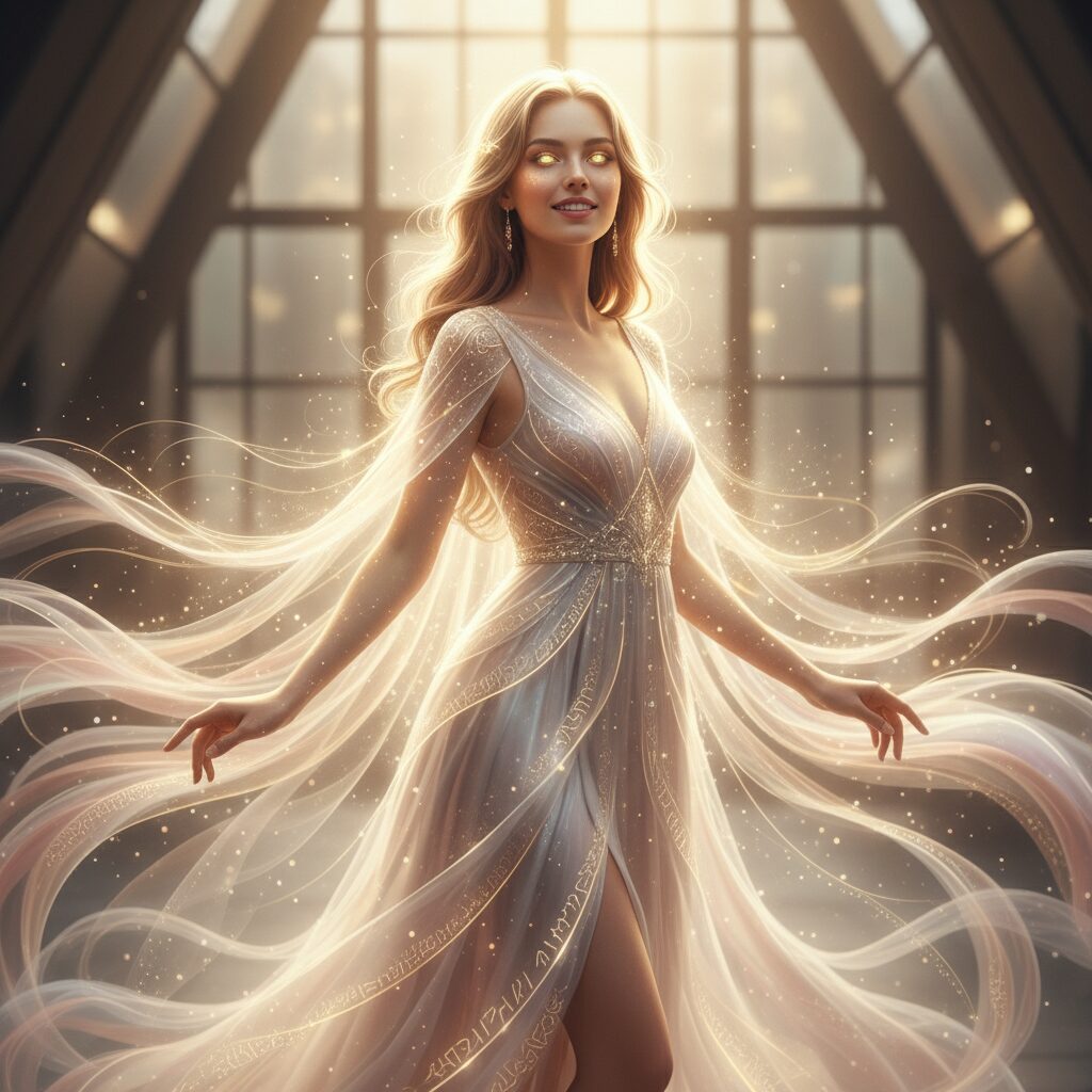 ファッション誌の表紙のようなポーズを決める玖瑠実さん