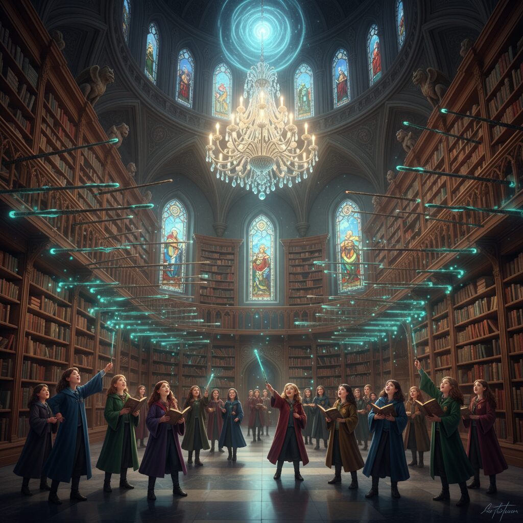 魔法の世界が広がるワーナー ブラザース スタジオツアー東京の壮大なホール