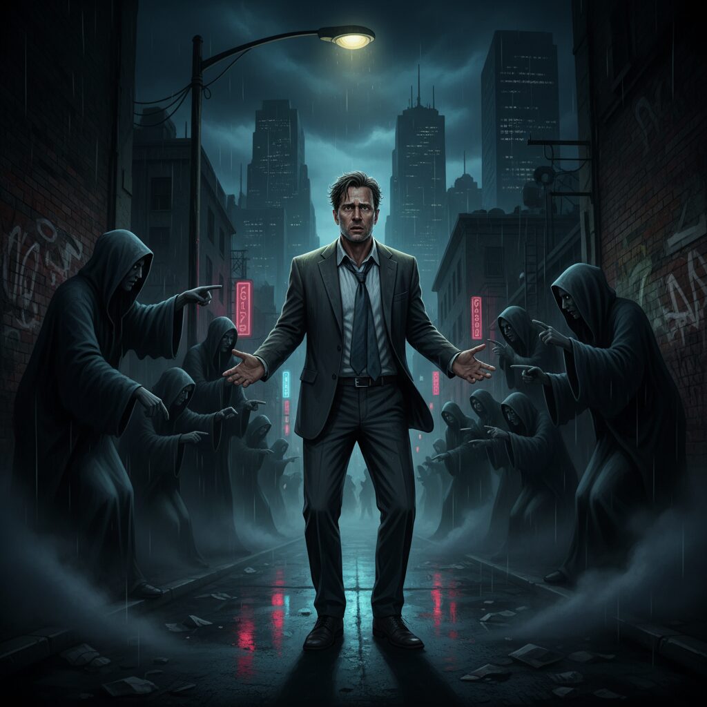 地面師たちで追い詰められた表情を見せる山本耕史