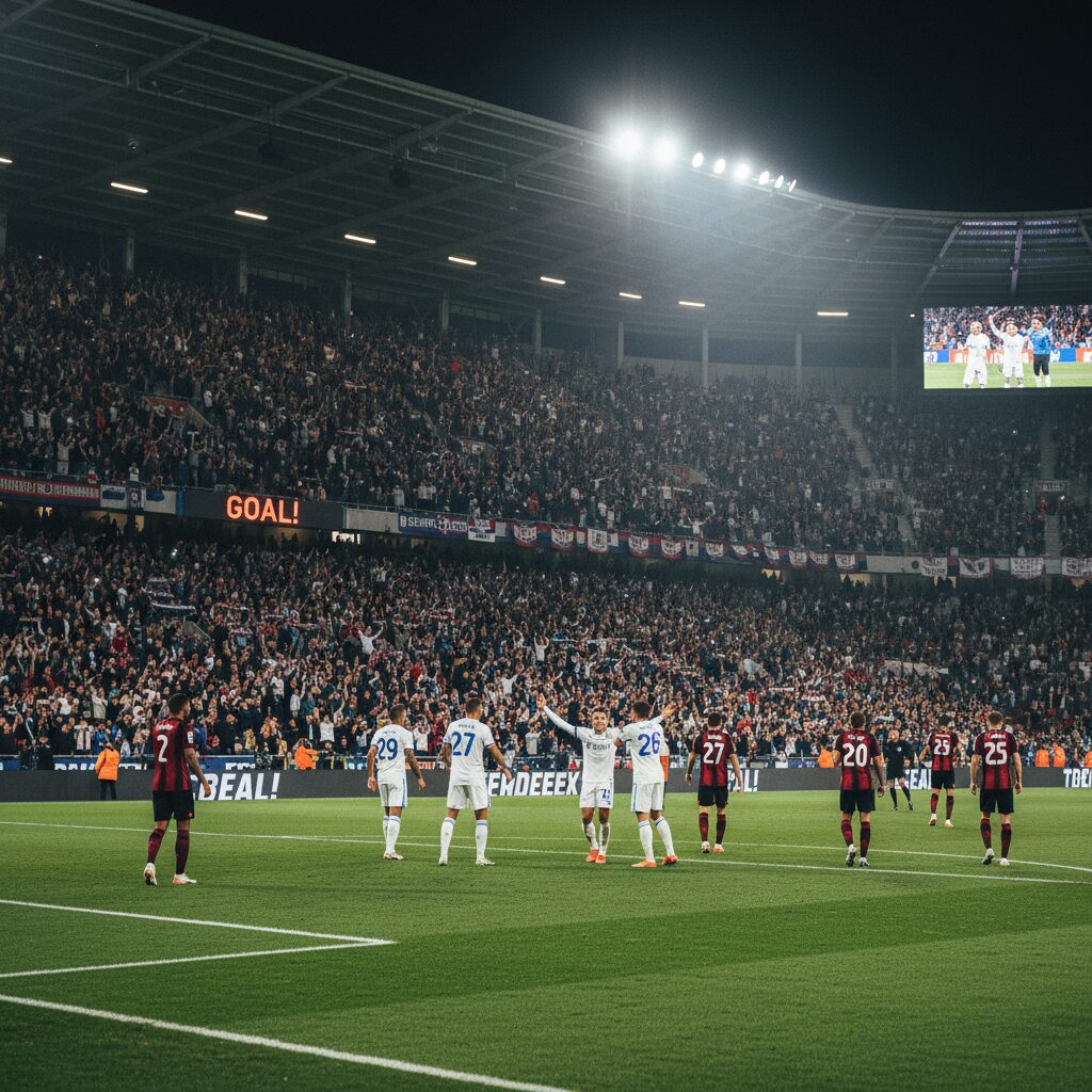 Malut UnitedがPersib Bandungに2-0で勝利した試合の劇的な瞬間