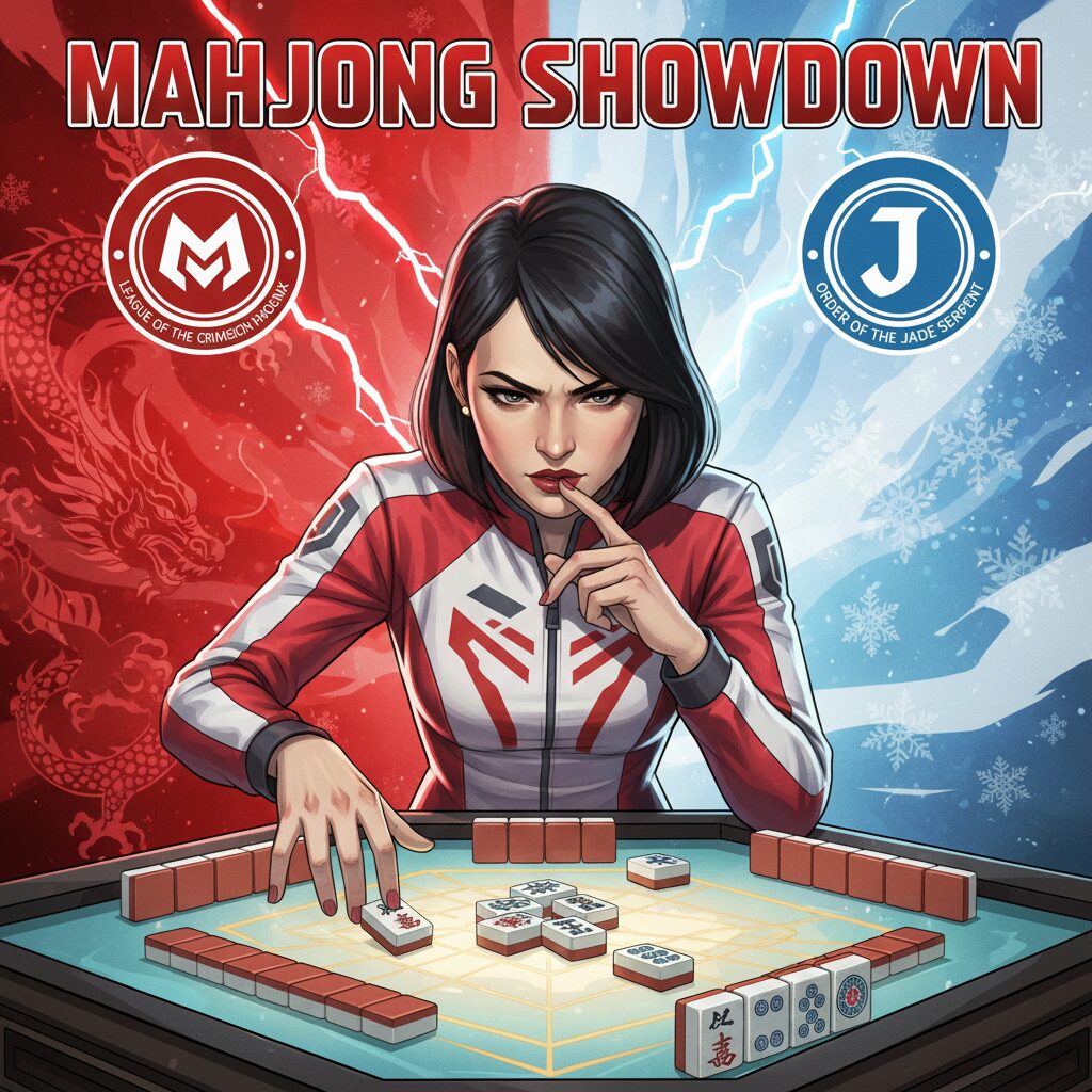 日本プロ麻雀協会から日本プロ麻雀連盟への移籍を発表した堀慎吾選手をイメージしたイラスト。