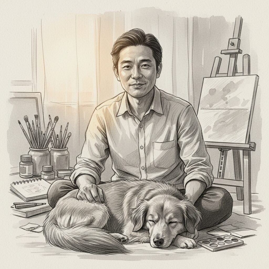 瀬戸康史さんが自身のInstagramで公開した、穏やかな日常と丁寧な暮らしを連想させるアーティスティックなイメージ