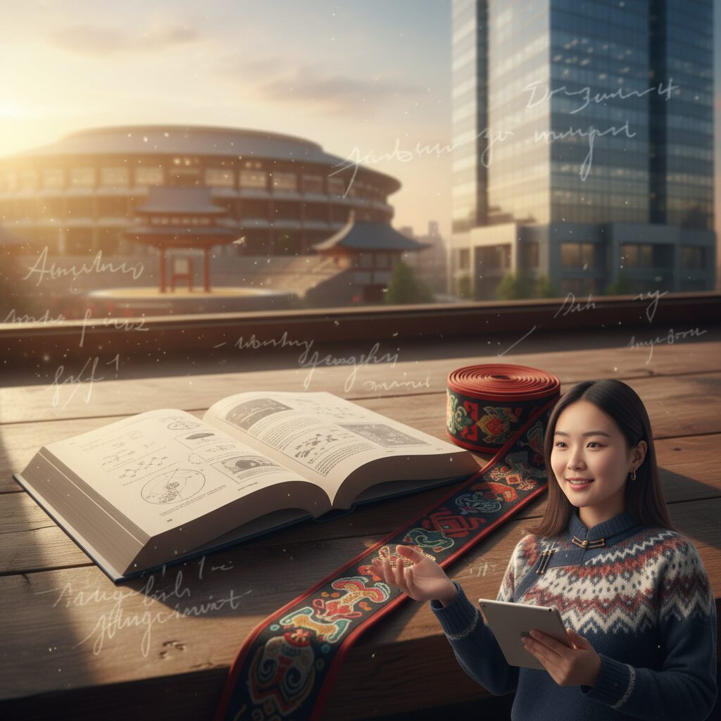 東大院卒の姉と力士の弟、そして繊細な手芸作品を象徴するイメージ画像