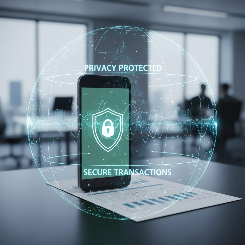 在籍確認なしの消費者金融とスマートフォンのイメージ