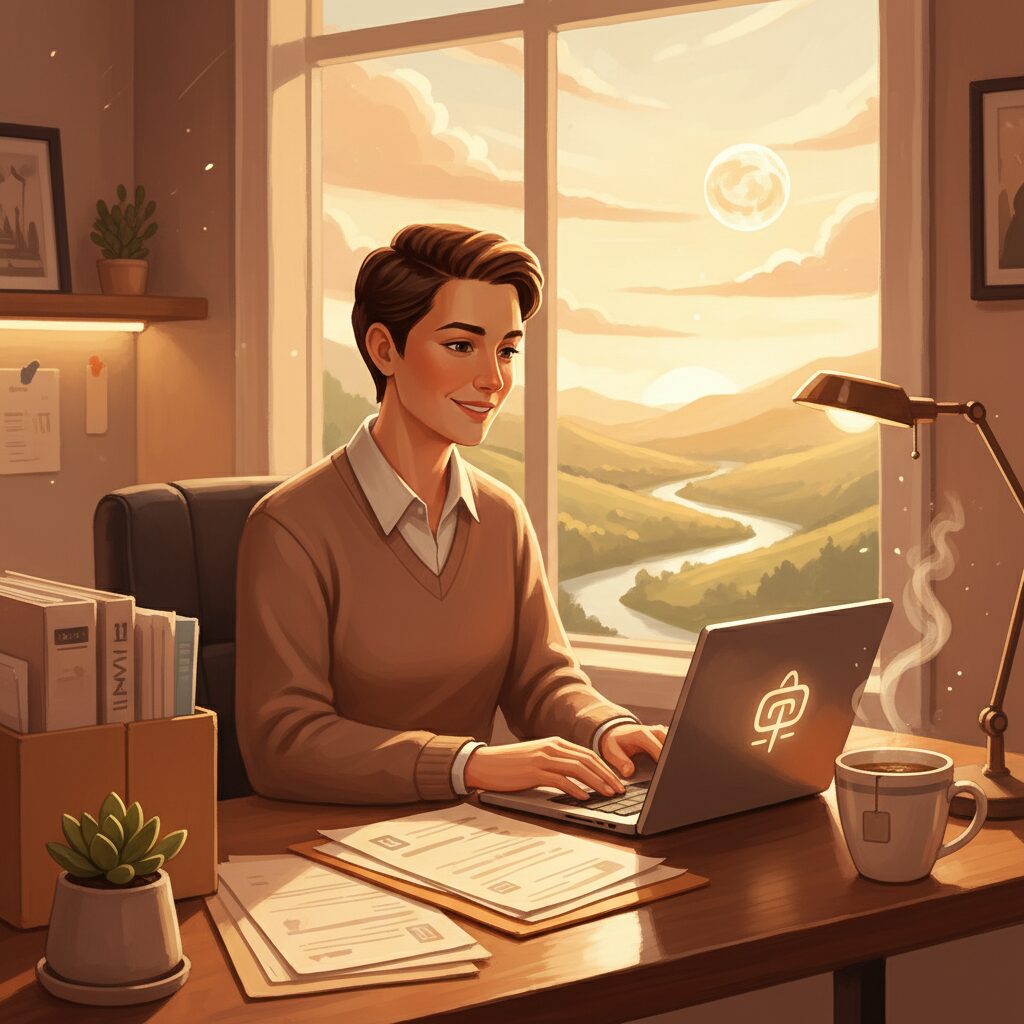 障害年金の申請書類と専門家に相談する様子をイメージしたイラスト